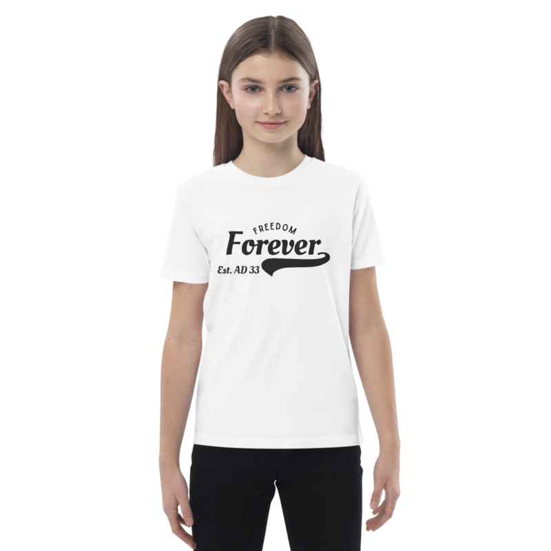 Kids Organic Tee: Freedom Forever